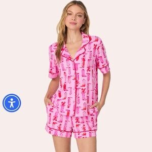 Room Service Sienna Short Knit PJ Set